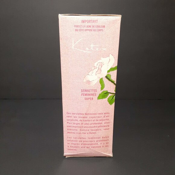 Vintage KOTEX Super Feminine Napkins Pads Hygiene NOS / NEW Movie TV Film Prop - Picture 5 of 9